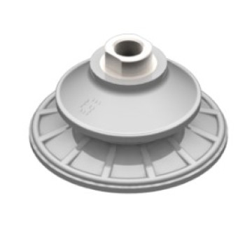 103mm-es NBR 60 harmonikás tapadókorong, G3/8" belső menettel.