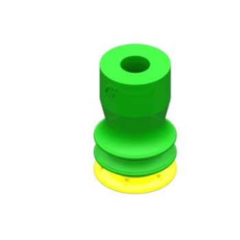 10mm-es PU 30/60 harmonikás tapadókorong, csatlakozó nélkül.