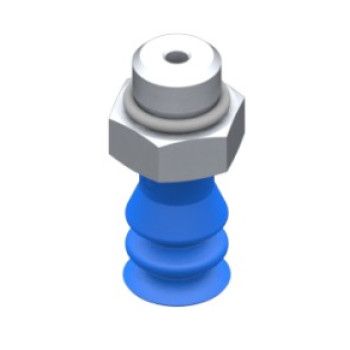 11mm-es HNBR 60 kétharmonikás tapadókorong, G1/8" külső menettel.