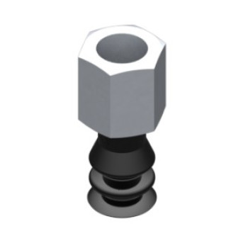 11mm-es NBR 50 kétharmonikás tapadókorong, G1/8" belső menettel.