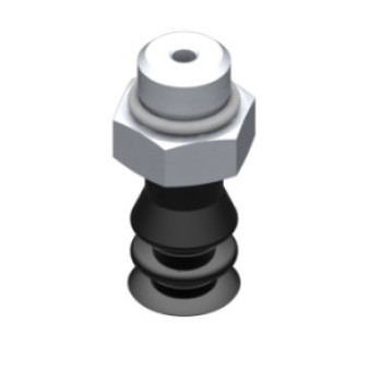 11mm-es NBR 50 kétharmonikás tapadókorong, G1/8" külső menettel.