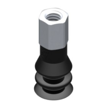 11mm-es NBR 50 kétharmonikás tapadókorong, M5 belső menettel.
