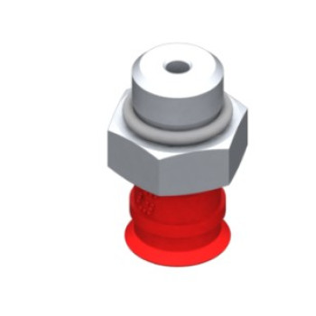 11mm-es szilikon lapos tapadókorong, G1/8" külső menettel.