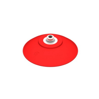 120mm-es PU 40 lapos tapadókorong, csúszásmentes, G3/8" külső menettel.