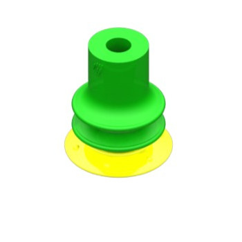 15mm-es PU 30/60 harmonikás tapadókorong, csatlakozó nélkül.