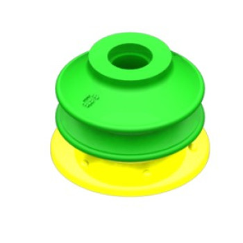 20mm-es PU 30/60 harmonikás tapadókorong, csatlakozó nélkül.