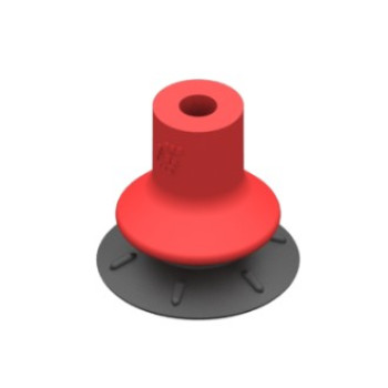 20mm-es PU 30/60 harmonikás tapadókorong, csatlakozó nélkül.