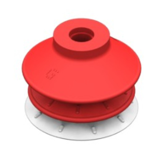 VG.ISX55P poliuretán tapadókorong, 55mm, 2.5 redős, 50.3N tartóerő, 7g