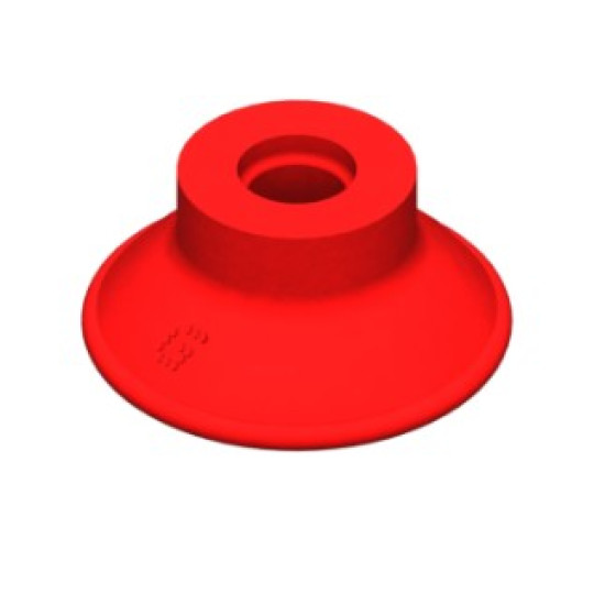 20mm-es PU 40 lapos tapadókorong, csúszásmentes, csatlakozó nélkül.