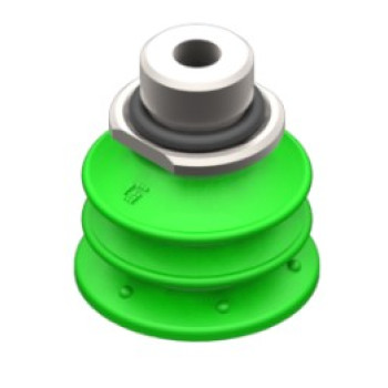 20mm-es PU 50 harmonikás tapadó, G1/8" külső/M5 belső menettel.