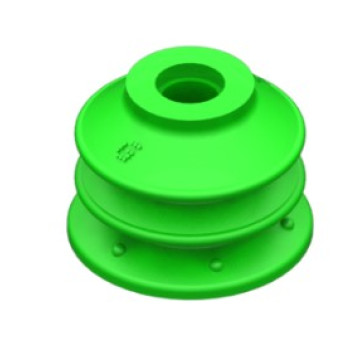 20mm-es PU 50 harmonikás tapadókorong, csatlakozó nélkül.