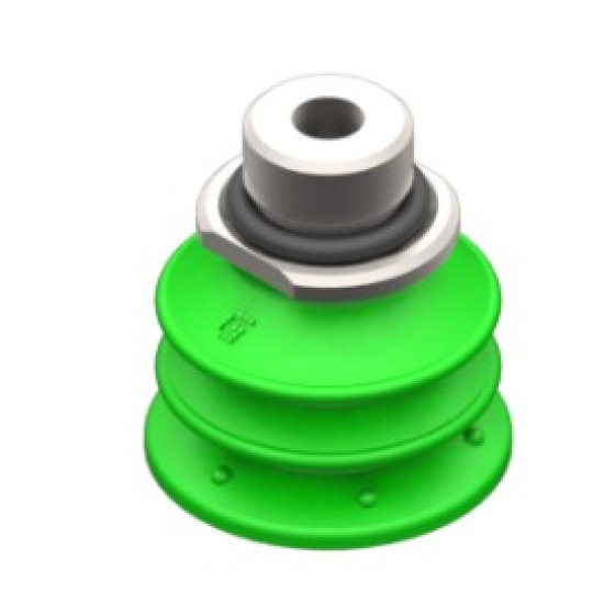 20mm PU 30/60 tapadó, G1/8" külső/M5 belső menettel, 0.6mm fojtással.