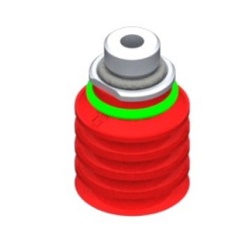 20mm szilikon tapadókorong, G1/8" külső/M5 belső menettel, 0.6mm fojtással.