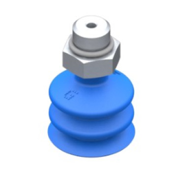 22mm-es HNBR 60 kétharmonikás tapadókorong, G1/8" külső menettel.