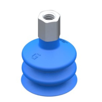 22mm-es HNBR 60 kétharmonikás tapadókorong, M5 belső menettel.