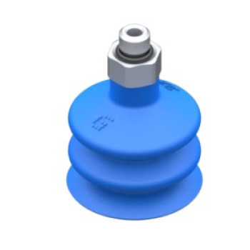 22mm-es HNBR 60 kétharmonikás tapadókorong, M5 külső menettel.