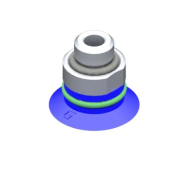 22mm-es HNBR lapos tapadókorong, G1/8" külső menettel.