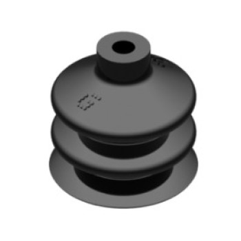 22mm-es NBR 50 kétharmonikás tapadókorong, csatlakozó nélkül.