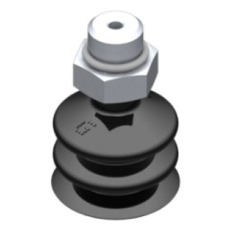 22mm-es NBR 50 kétharmonikás tapadókorong, G1/8" külső menettel.