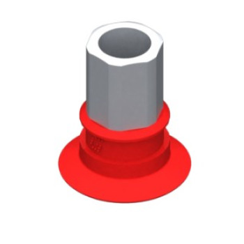 22mm-es szilikon lapos tapadókorong, G1/8" belső menettel.