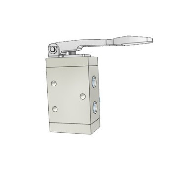 3/2 utas, hosszú fogantyús típus, 1/4" .
