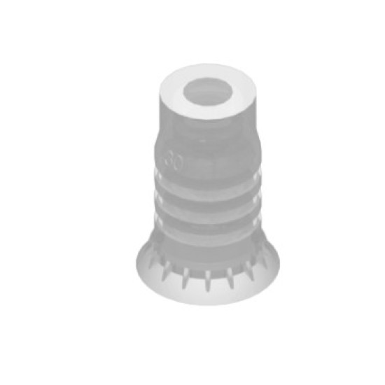 30mm-es FDA tapadókorong (csomagolatlan ételhez), csatlakozó nélkül.
