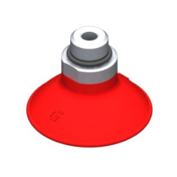 30mm-es PU 40 lapos tapadókorong, csúszásmentes, G1/8" külső menettel.