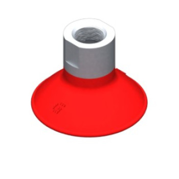 30mm-es PU 40 lapos tapadókorong, csúszásmentes, G1/8" belső menettel.