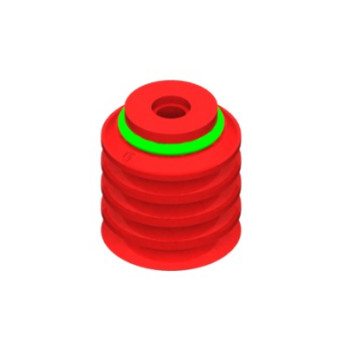 30mm-es szilikon többredős tapadókorong, csatlakozó nélkül.