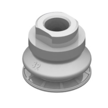 32mm-es NBR 60 harmonikás tapadókorong, G1/4" belső menettel.