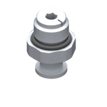 G1/4" szelepes csatlakozó (17mm hatlap), önzáró és kalibrált furattal.