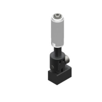 VSE1010F05 elfordulásmentes felfüggesztés, M5 menettel, 10mm lökettel.