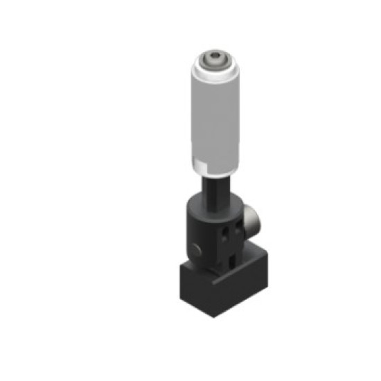 VSE1010F05 elfordulásmentes felfüggesztés, M5 menettel, 10mm lökettel.