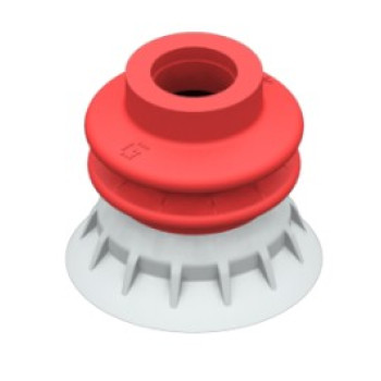 40mm-es PU 30/70 flowpack tapadókorong, 2.5 redős, csatlakozó nélkül.