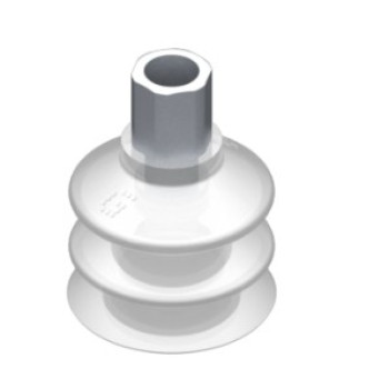 33mm-es FDA szilikon kétharmonikás tapadókorong, G1/8" belső menettel.