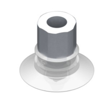33mm-es FDA szilikon lapos tapadókorong, G1/8" belső menettel.