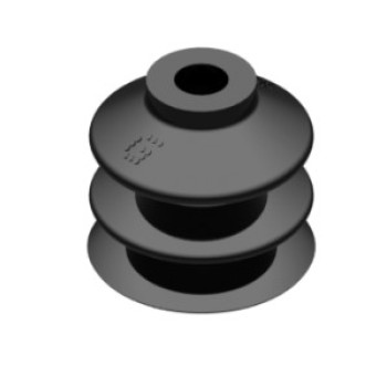 33mm-es NBR 50 kétharmonikás tapadókorong, csatlakozó nélkül.
