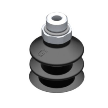 33mm-es NBR 50 kétharmonikás tapadókorong, G1/4" külső menettel.