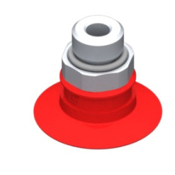 33mm-es szilikon lapos tapadókorong, G1/4" külső menettel.