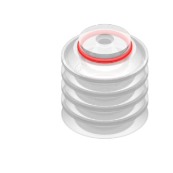 40mm-es FDA szilikon többredős tapadókorong, csatlakozó nélkül.