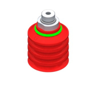 40mm-es szilikon többredős tapadókorong, G1/4" külső menettel.