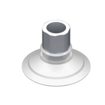 42mm-es FDA szilikon lapos tapadókorong, G1/4" belső menettel.