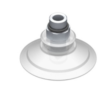 42mm-es FDA szilikon lapos tapadókorong, G1/8" külső menettel.