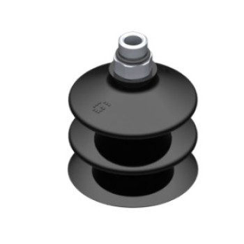 42mm-es NBR 50 kétharmonikás tapadókorong, G1/8" külső menettel.