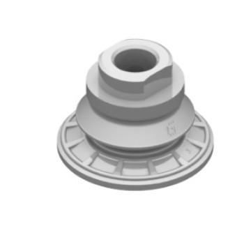42mm-es NBR 60 harmonikás tapadókorong, G1/4" belső menettel.