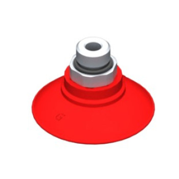 45mm-es PU 40 lapos tapadókorong, csúszásmentes, G1/4" külső menettel.