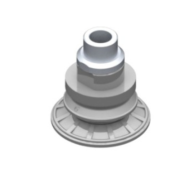 52mm-es NBR 60 harmonikás tapadókorong, G1/4" belső menettel.