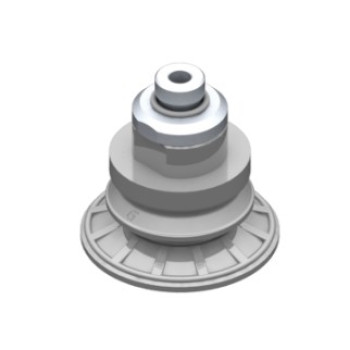 52mm-es NBR 60 harmonikás tapadókorong, G1/4" külső menettel.