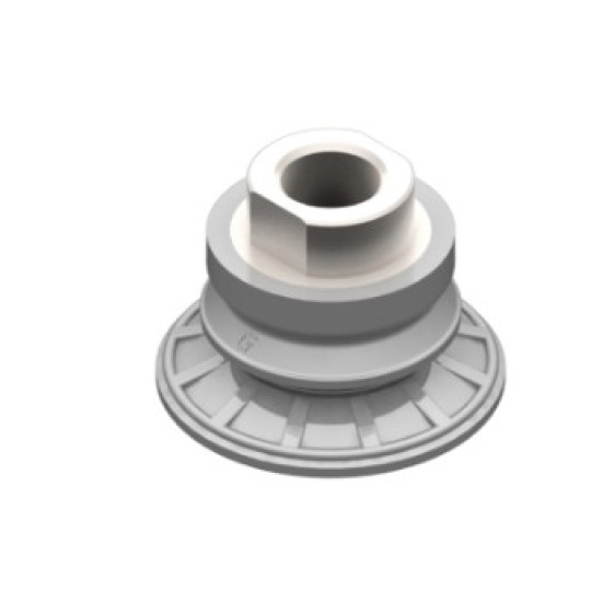 52mm-es NBR 60 harmonikás tapadókorong, G3/8" belső menettel.
