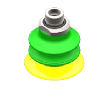 52mm-es PU 30/60 harmonikás tapadókorong, G3/8" külső menettel.